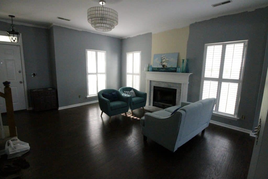One Room Challenge Coastal Living Room - Charleston Crafted