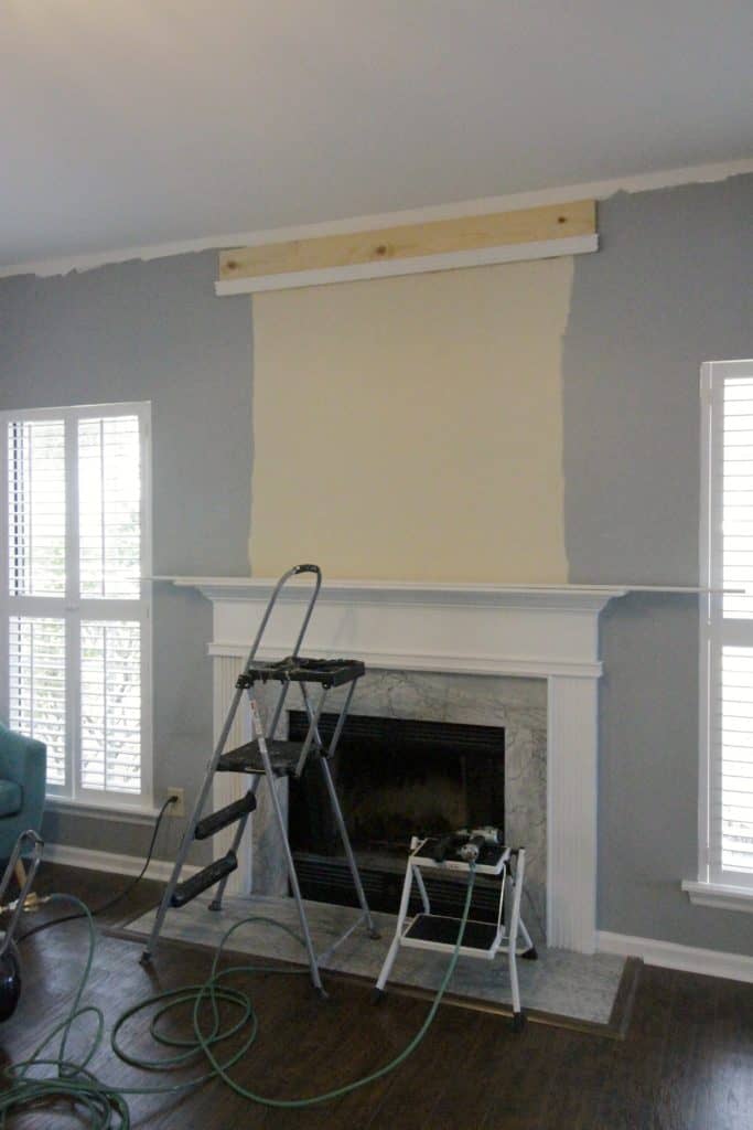 How to use moulding to extend your fireplace - Charleston Crafted