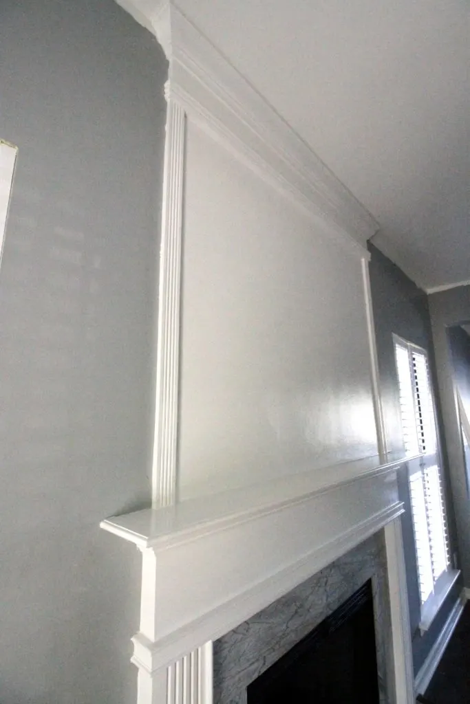 How to use moulding to extend your fireplace - Charleston Crafted