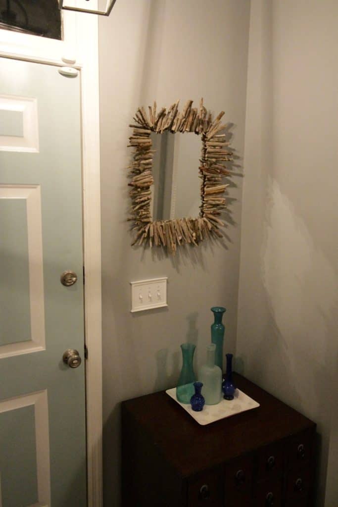 DIY Starburst Driftwood Mirror - Charleston Crafted