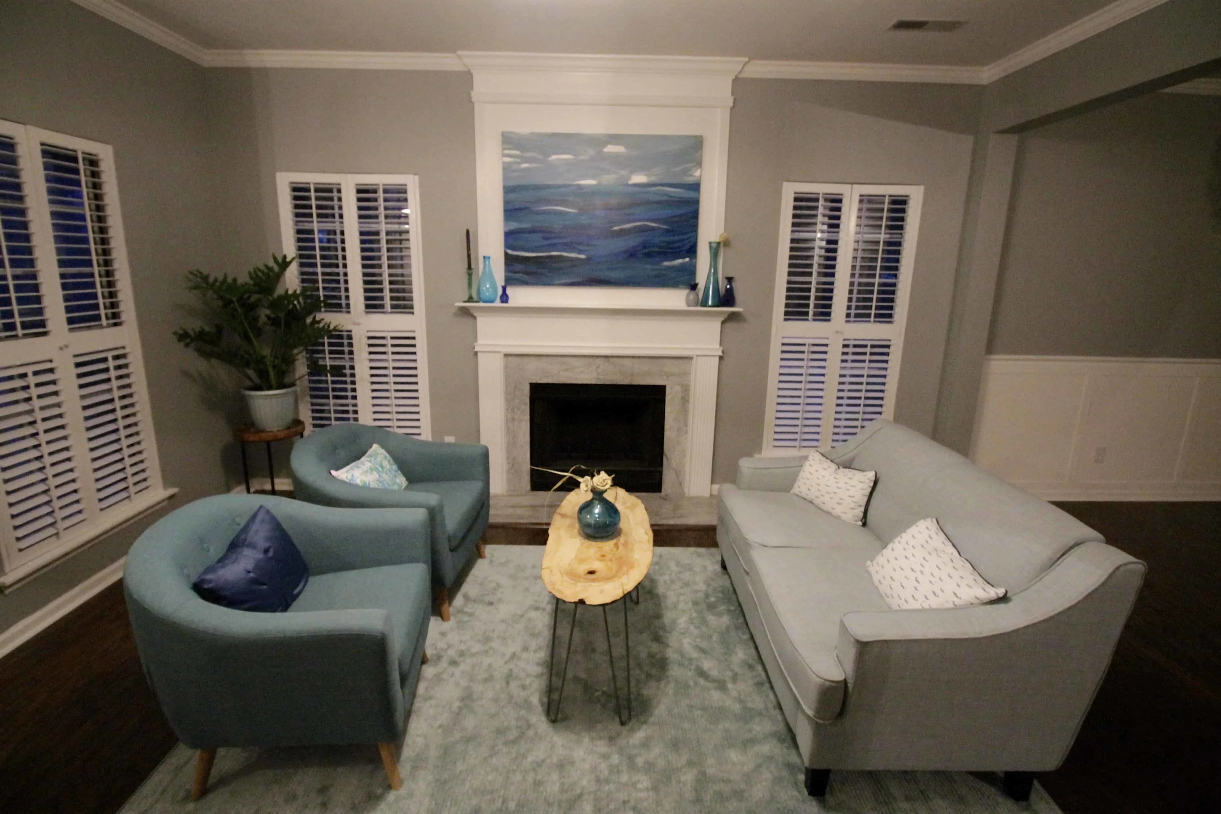 ORC Coastal Front Room Reveal - Charleston Crafted