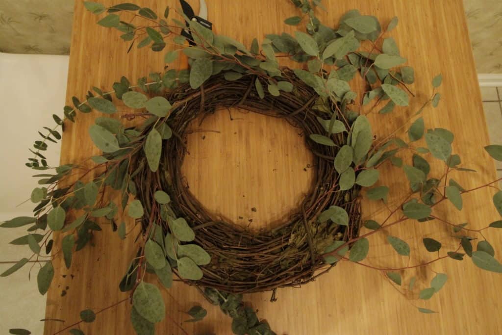 DIY Eucalyptus Wreath Under $20 - Charleston Crafted