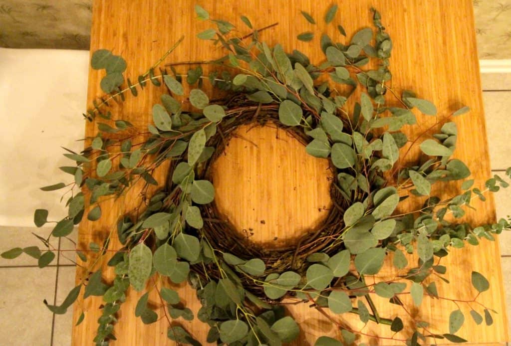 DIY Eucalyptus Wreath Under $20 - Charleston Crafted