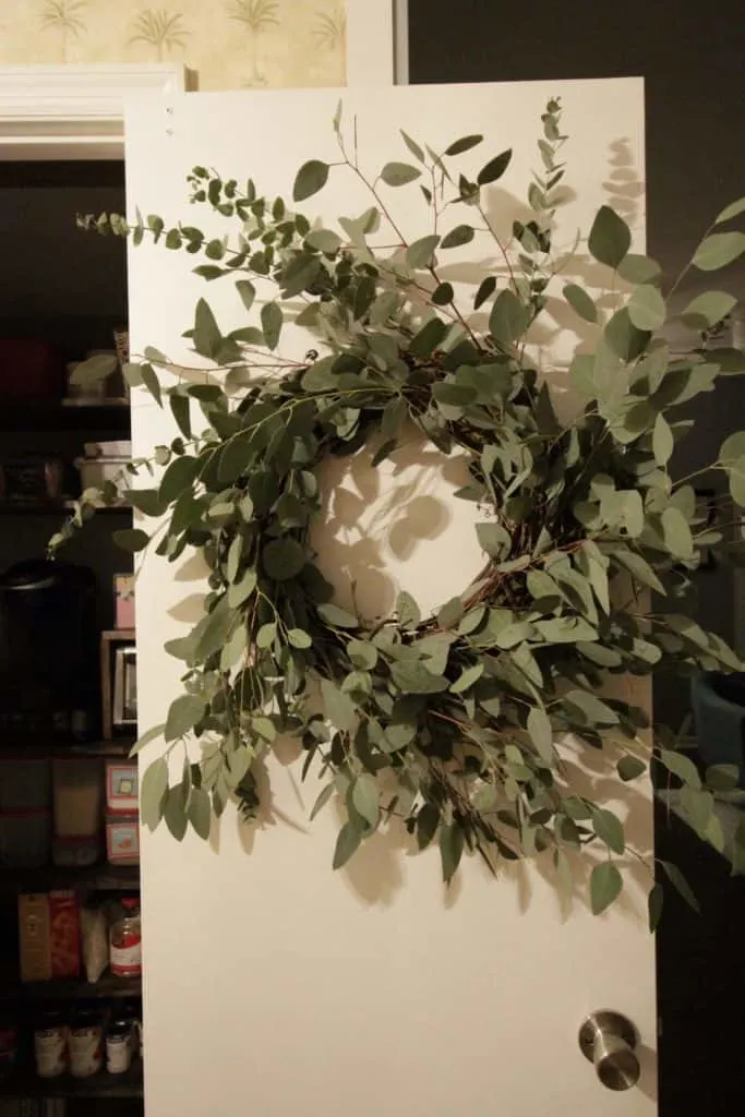 DIY Eucalyptus Wreath Under $20 - Charleston Crafted