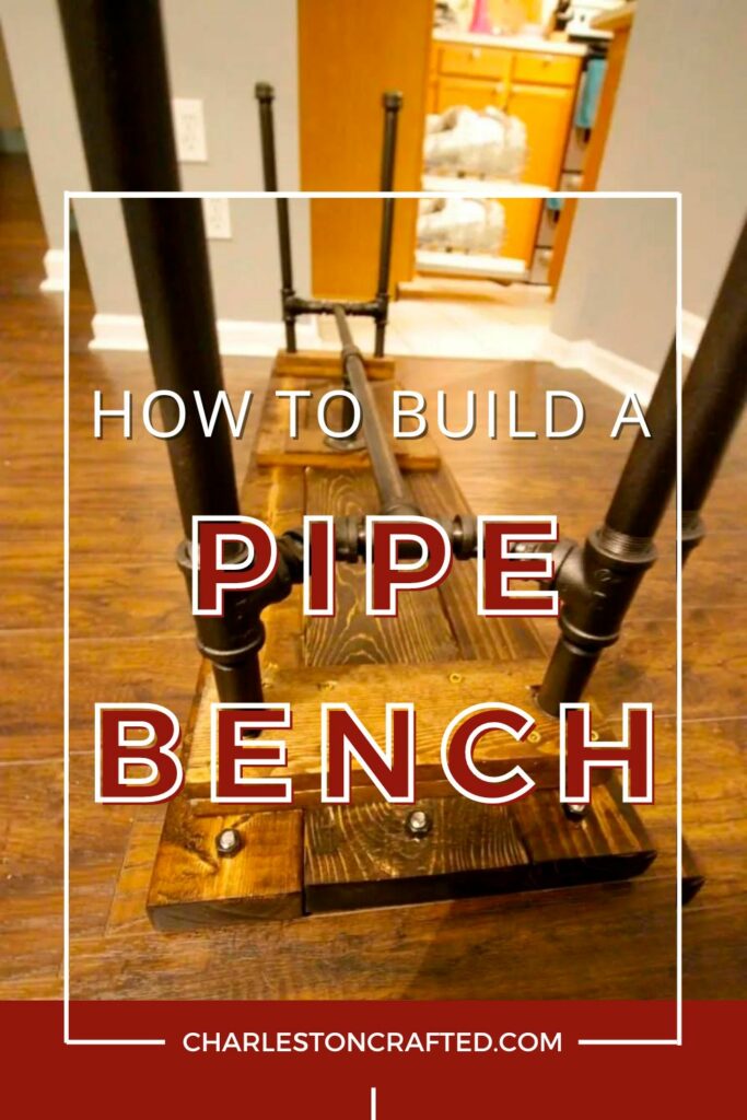 how to build a pipe bench