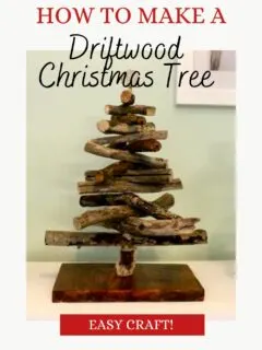 how to make a driftwood christmas tree