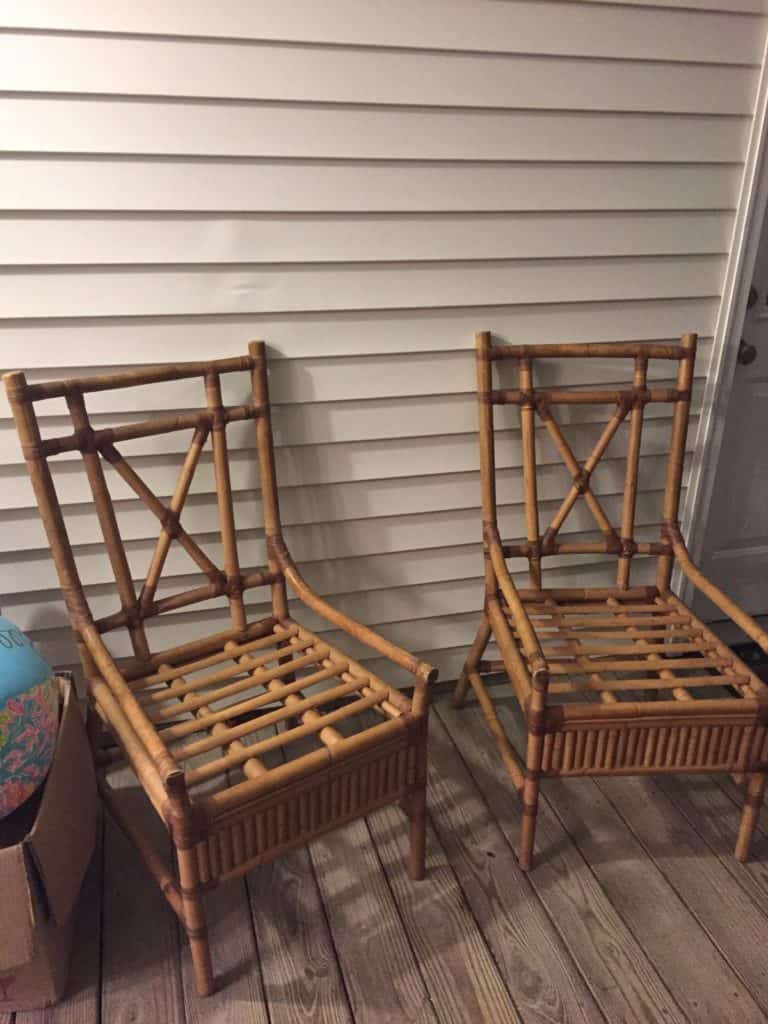 I Found Bamboo Furniture on the Side of the Road - Charleston Crafted