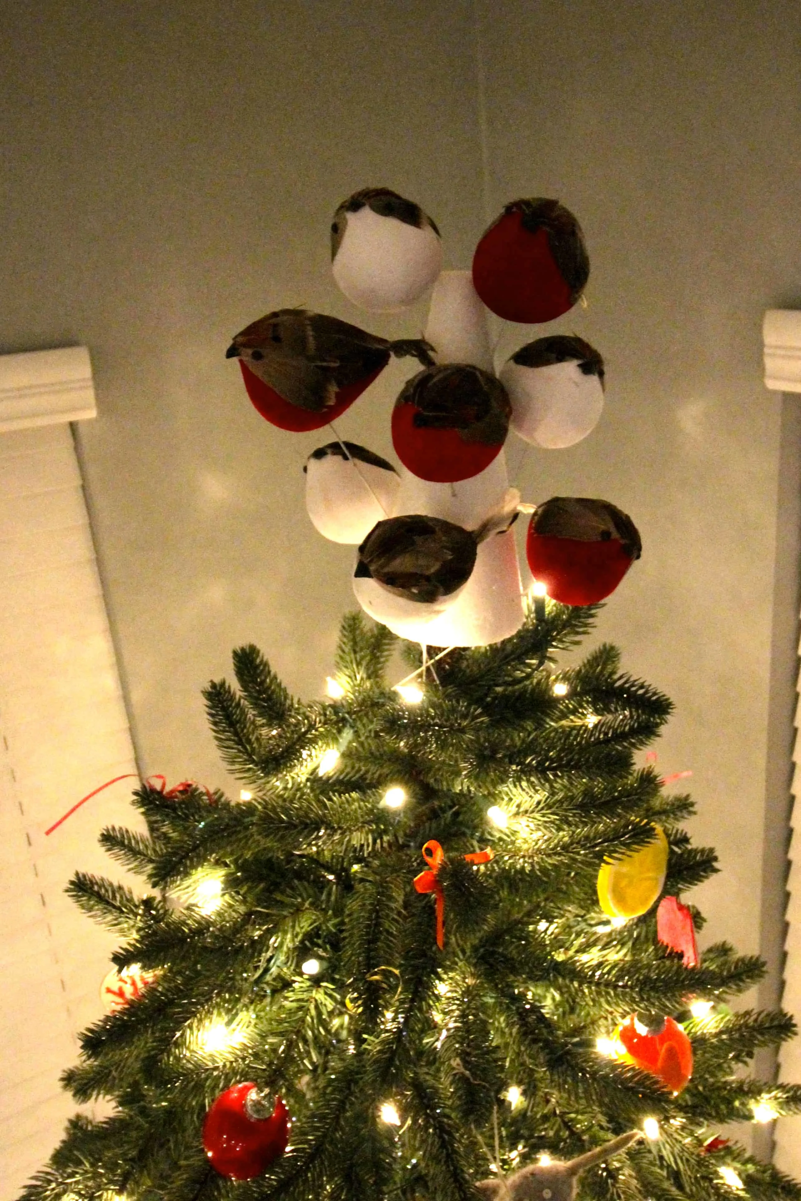 DIY Flock of Birds Christmas Tree Topper - Charleston Crafted