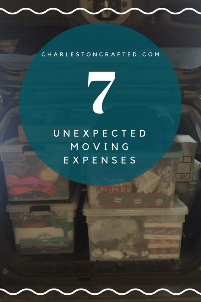 7 Unexpected Moving Expenses - Charleston Crafted