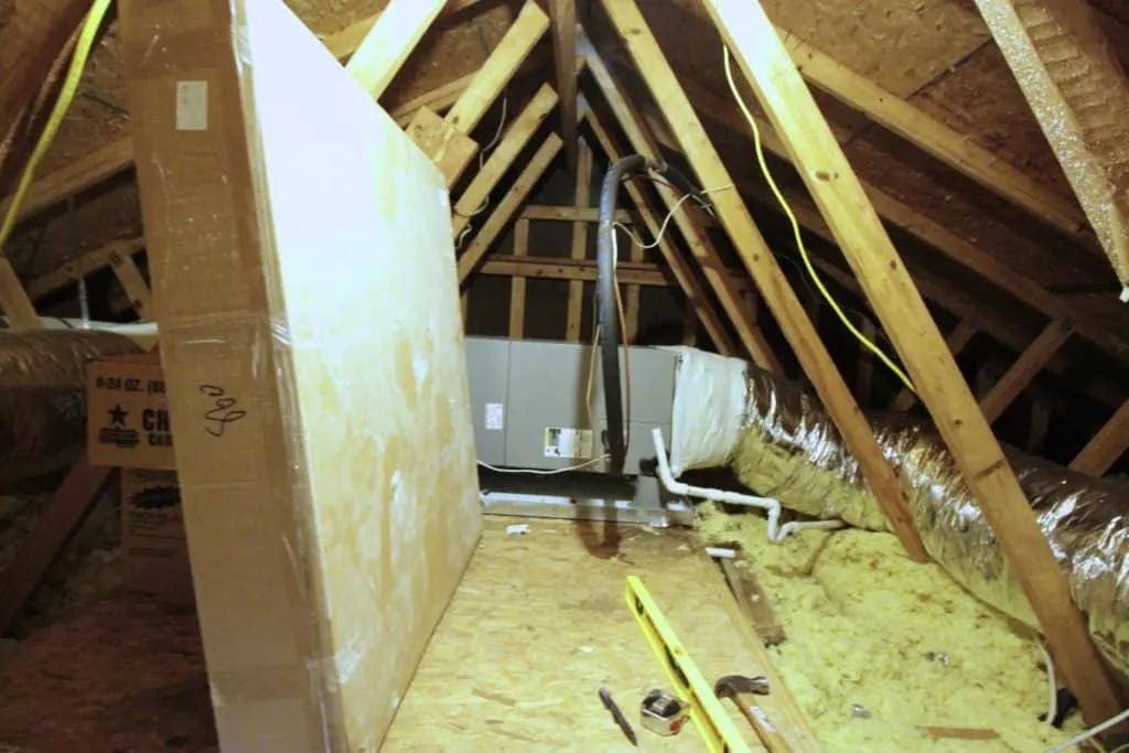 Creating Storage in a Cramped Attic - Charleston Crafted