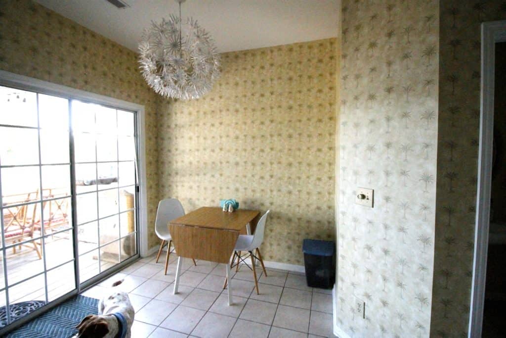 Our Experience Removing Wallpaper - How to DIY Remove Wall Paper - Charleston Crafted