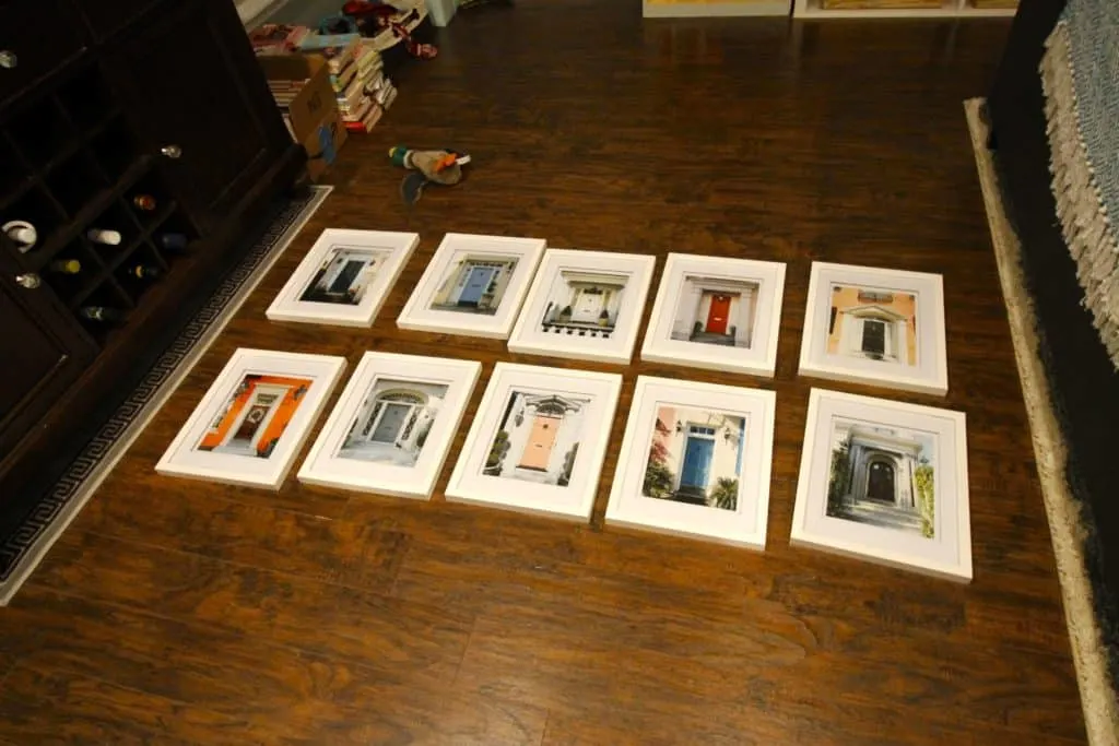 A Door Gallery Wall (And How You Can Replicate It!) - Charleston Crafted