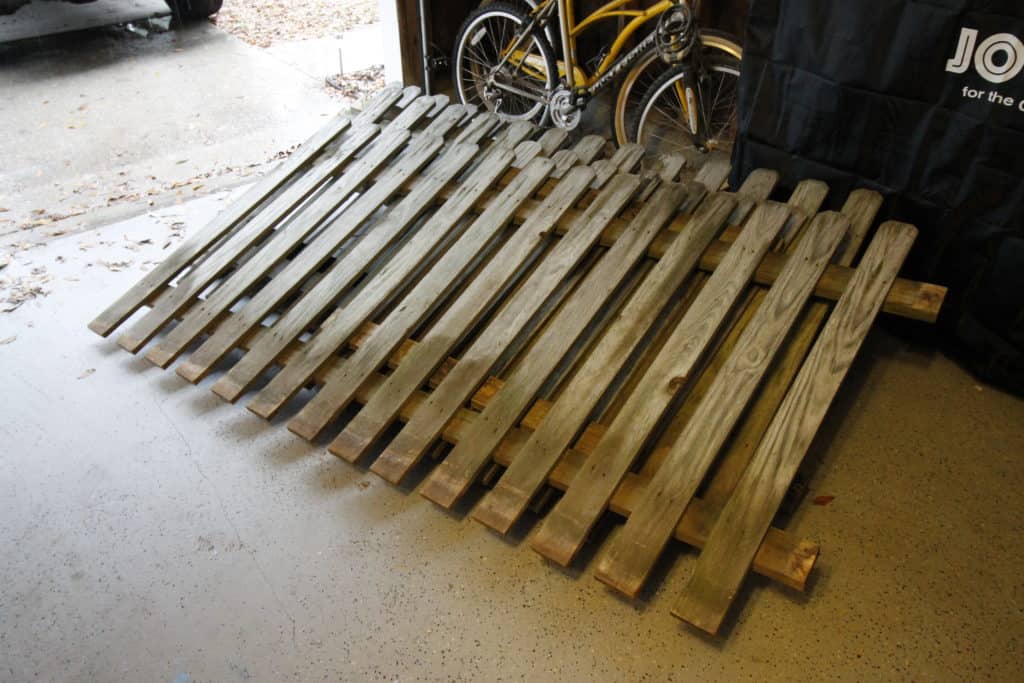 Building a Wood Shed from Old Fence