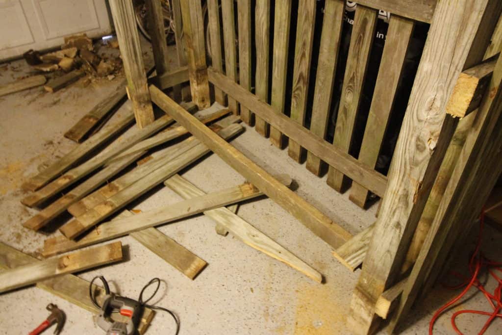 Building a Wood Shed from Old Fence - Charleston Crafted