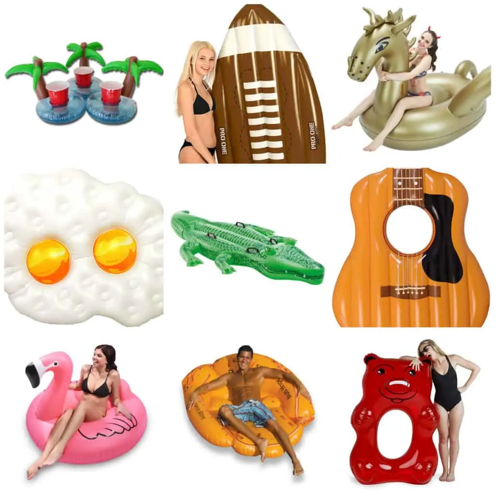 45 fun inflatable pool floats for summer via Amazon Prime - Charleston Crafted