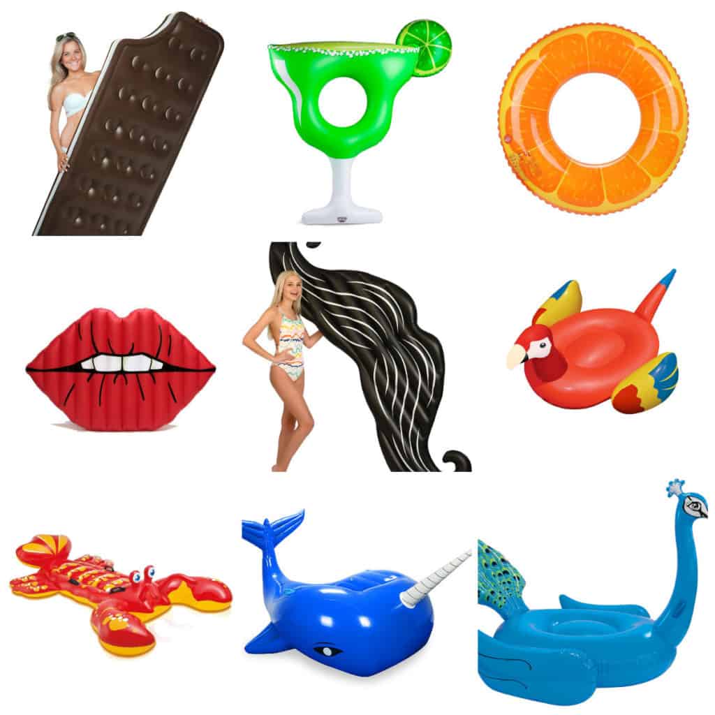 45 fun inflatable pool floats for summer via Amazon Prime - Charleston Crafted