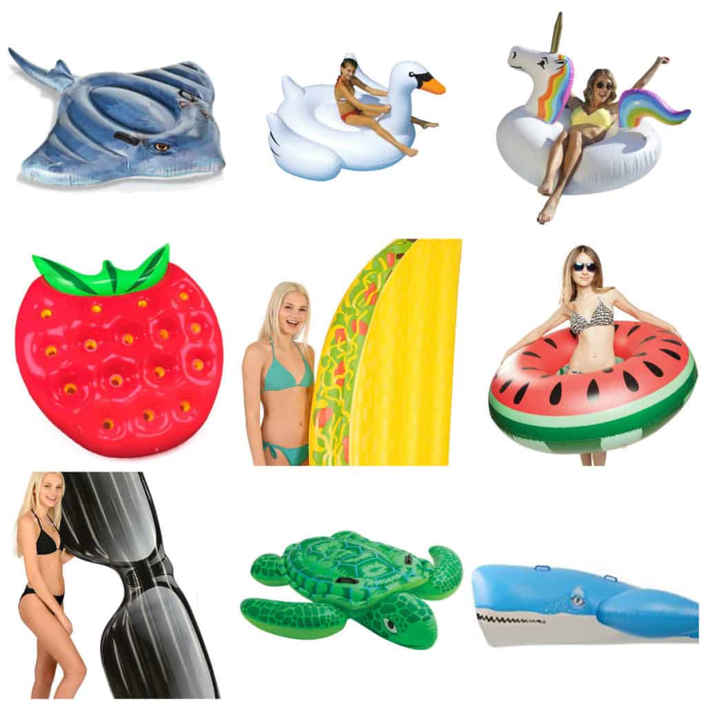 45 fun inflatable pool floats for summer via Amazon Prime - Charleston Crafted