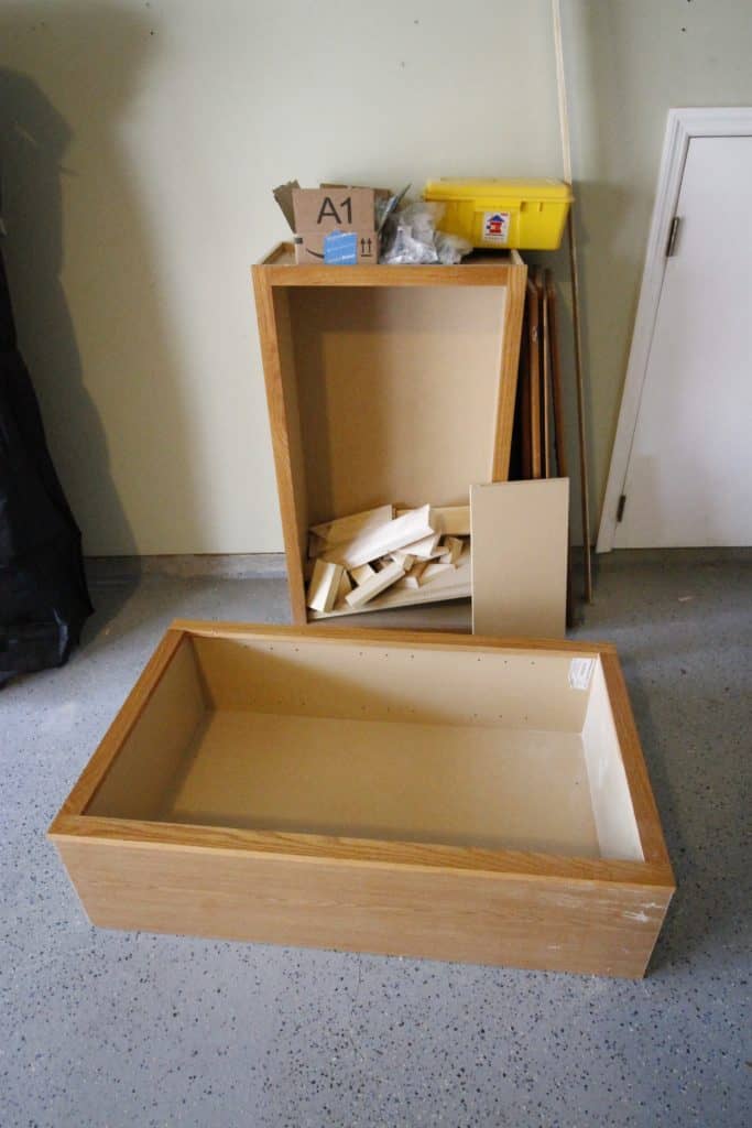 Turning a Cabinet into an Open Bookshelf - Charleston Crafted