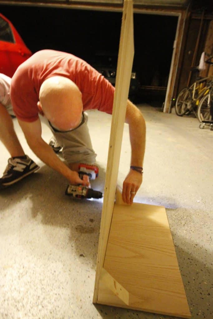 Turning a Cabinet into a Pull Out Trash Can - Charleston Crafted