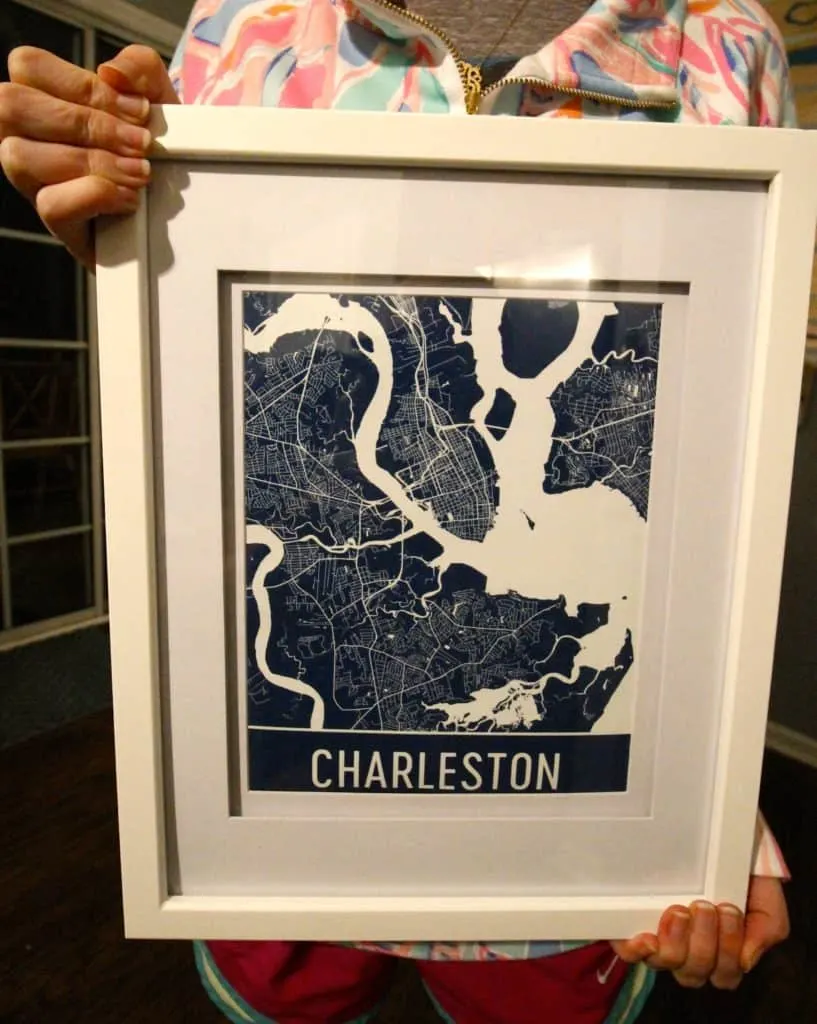 Charleston Map Art - Charleston Crafted