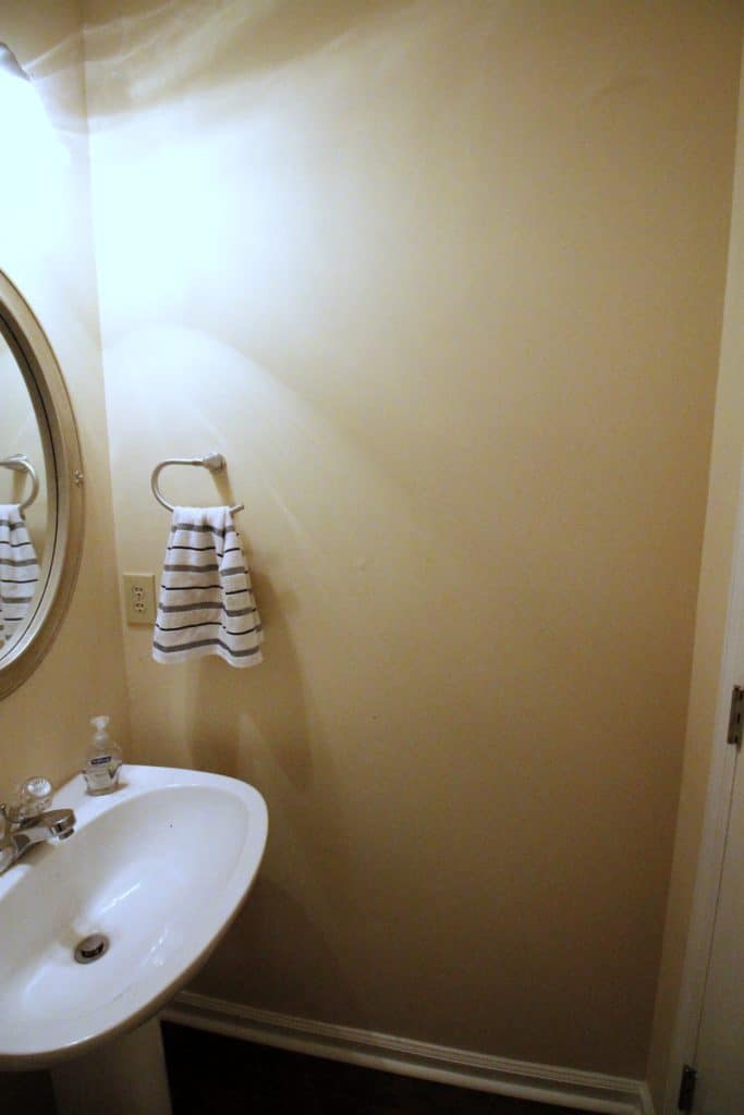 Half Bathroom Before - Charleston Crafted