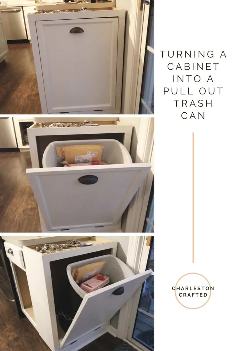 Pull out dog deals food bin