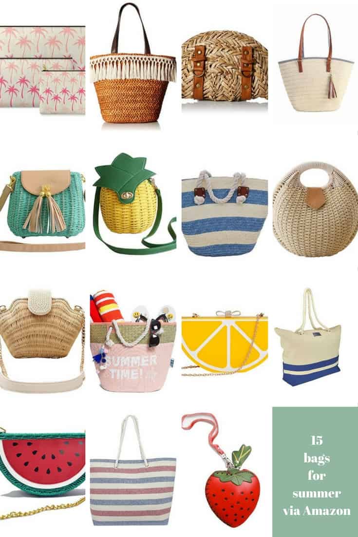 15 Adorable Summer Bags via Amazon - Charleston Crafted