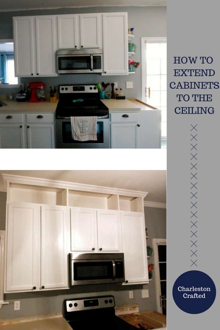 How To Extend Kitchen Cabinets To The Ceiling