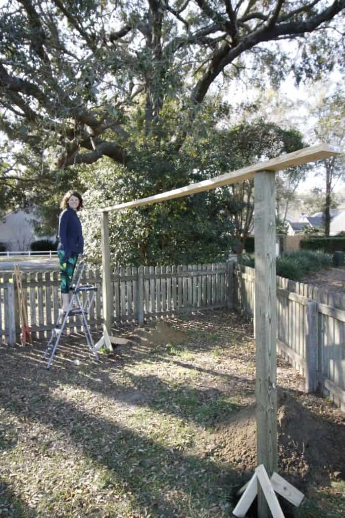 DIY Wooden Hammock Stand - Charleston Crafted