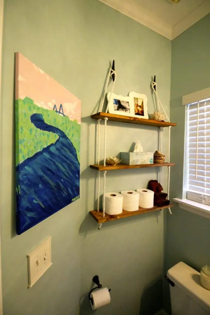 DIY Painting Landscapes for the $100 Room Challenge - Charleston Crafted