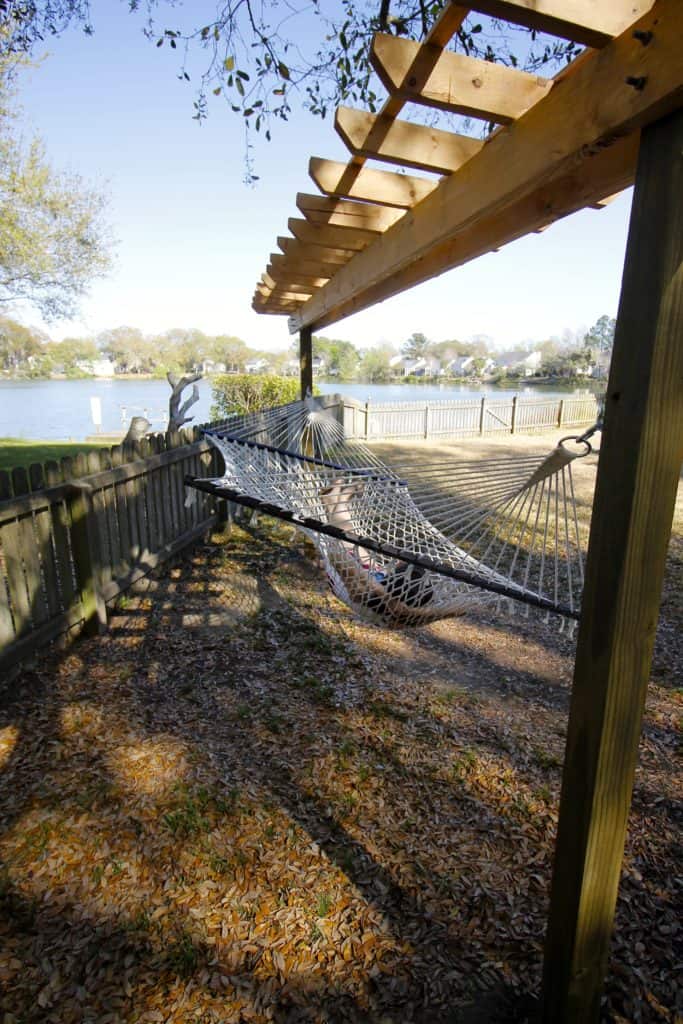 DIY Wooden Hammock Stand - Charleston Crafted