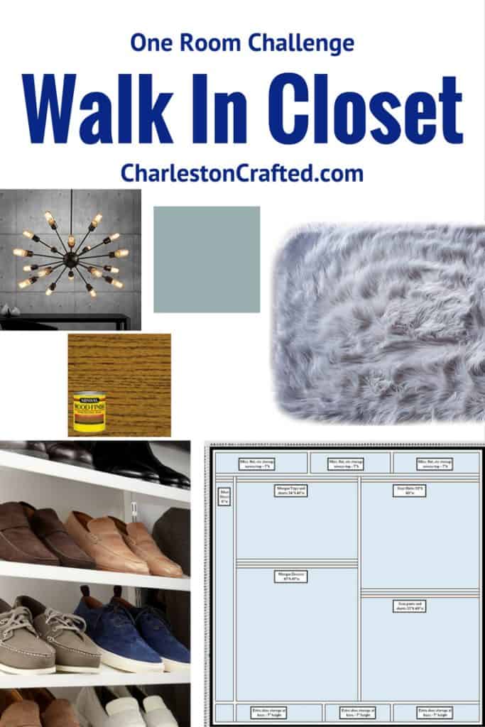 One Room Challenge Week 1: Master Closet Design Plan - Charleston Crafted
