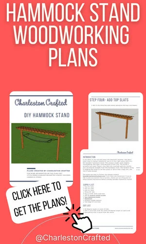 DIY Hammock Stand woodworking plans