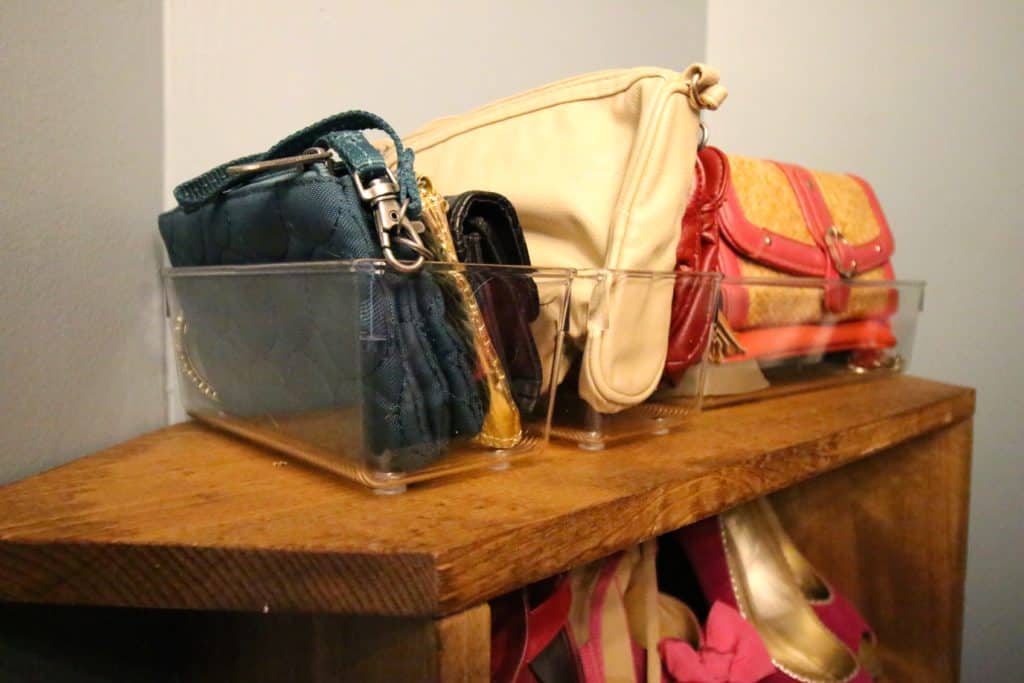ORC: Custom Wooden Shoe & Handbag Storage - Charleston Crafted