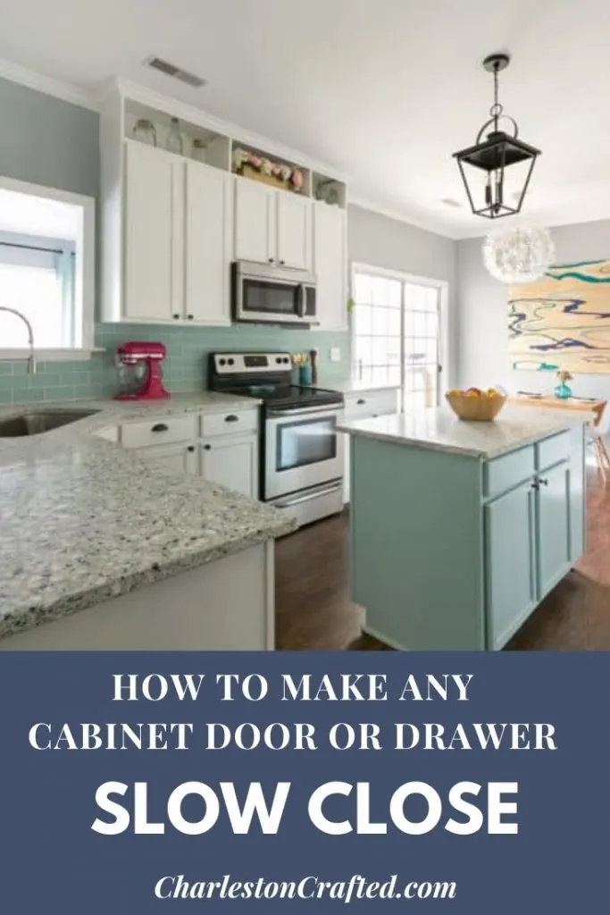 how to make any cabinet door or drawer slow close