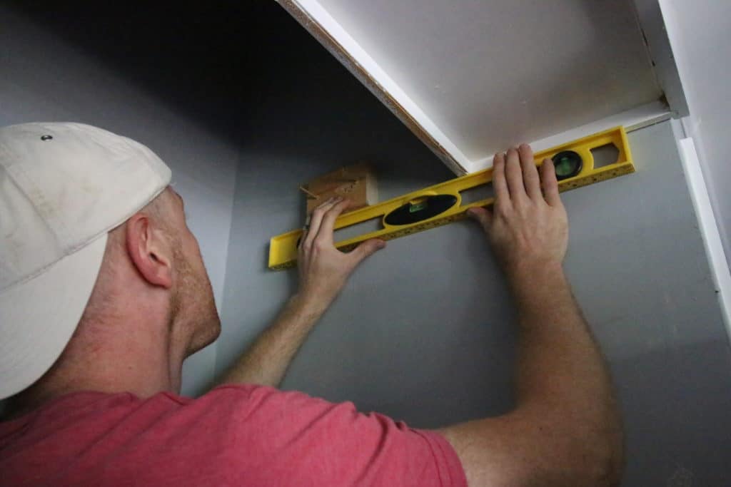 Relocating the Cabinet Above the Fridge - Charleston Crafted