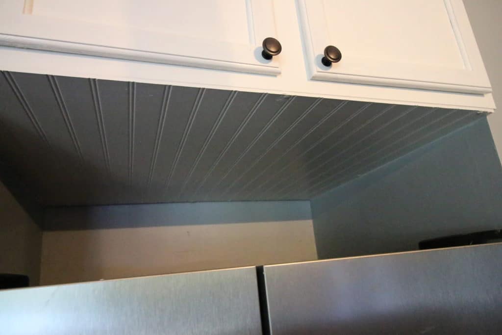 Relocating the Cabinet Above the Fridge - Charleston Crafted