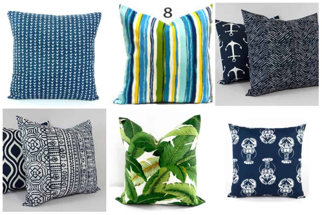outdoor pillows under $15 - charleston crafted