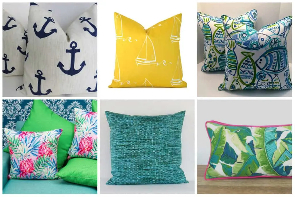 outdoor pillows under $25 - charleston crafted