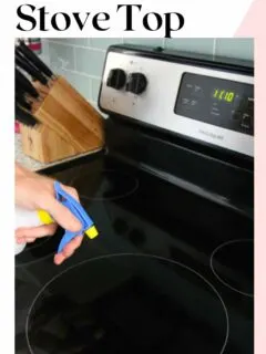 how to clean a glass stovetop