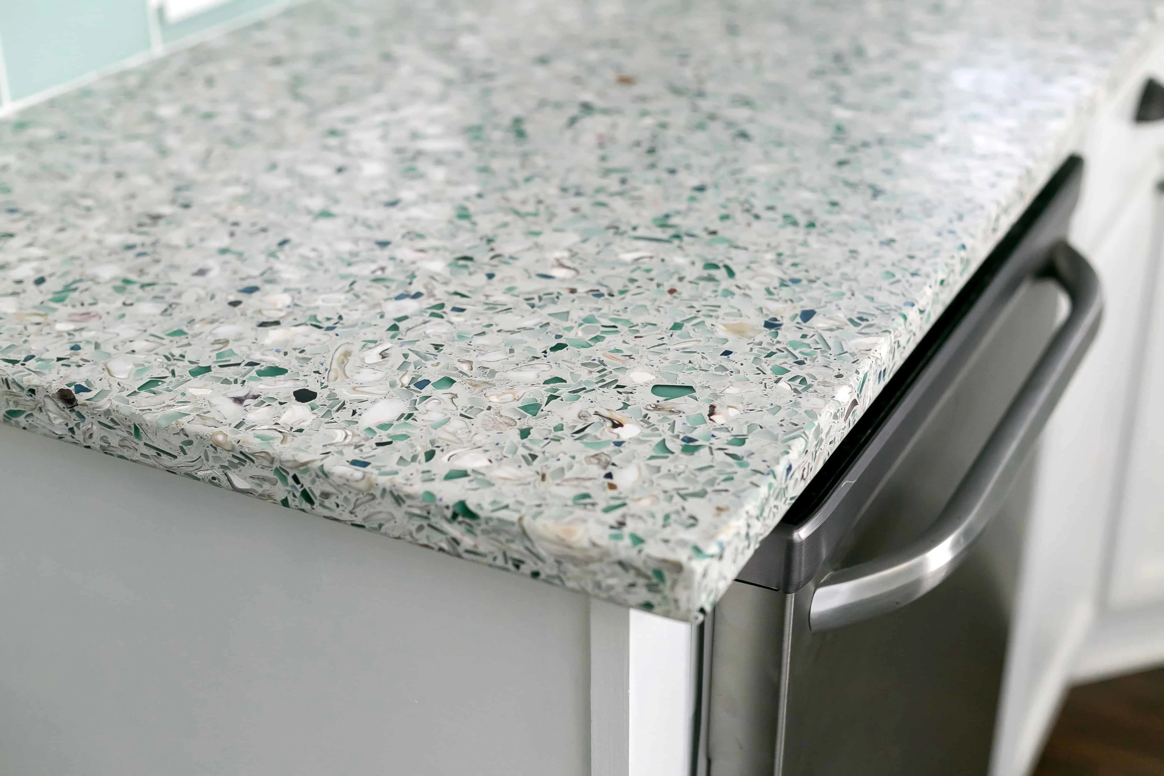 Recycled Glass Countertops