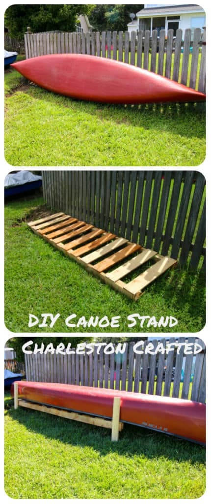 DIY Canoe Stand - Charleston Crafted