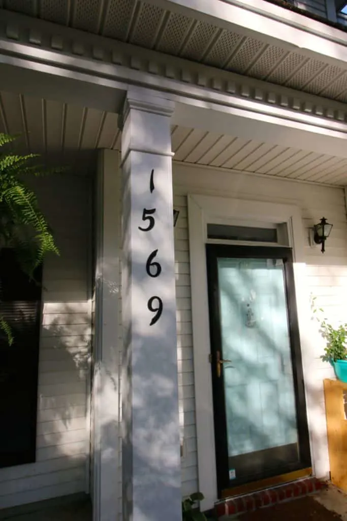 Modern Address Sign - Charleston Crafted