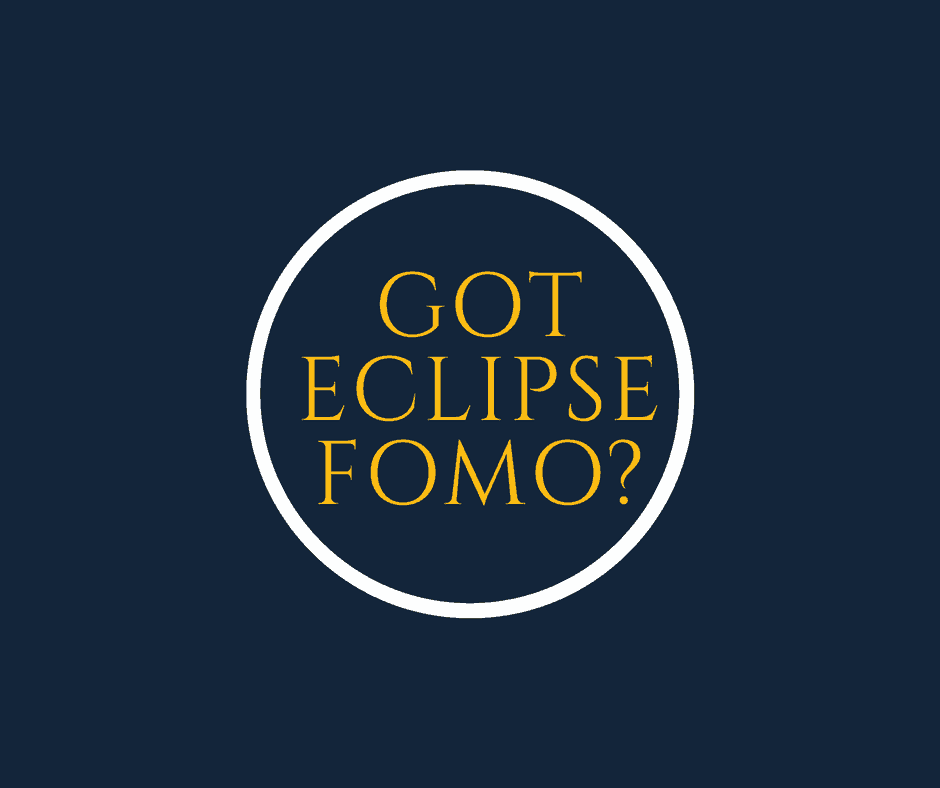 Got Eclipse FOMO? via Charleston Crafted