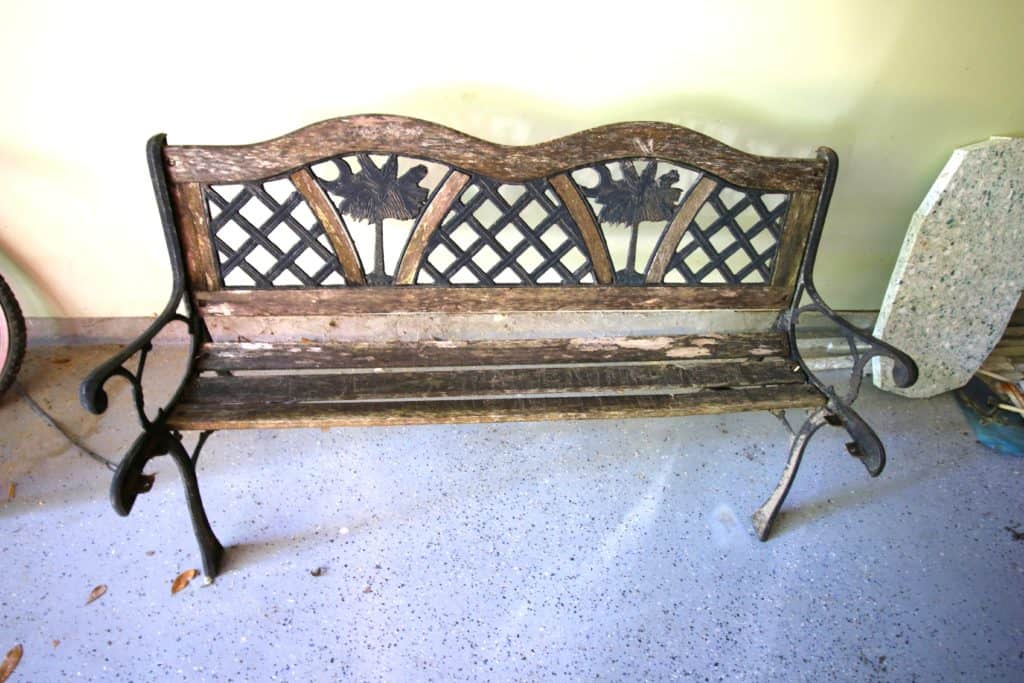 Upcycling an Old Bench - Charleston Crafted