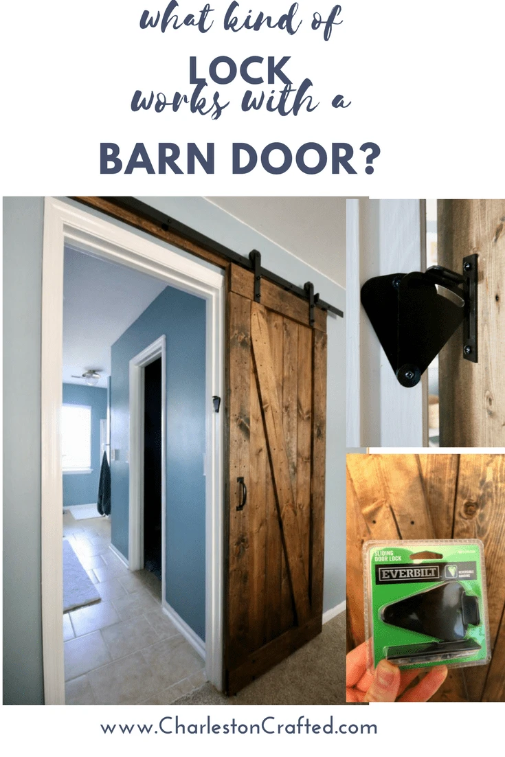 what kind of lock works with a barn door? Charleston Crafted
