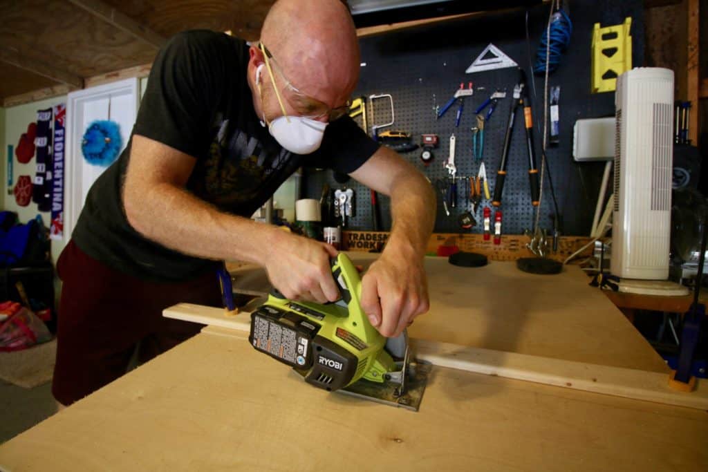 DIY Plywood Concrete Desk - Charleston Crafted