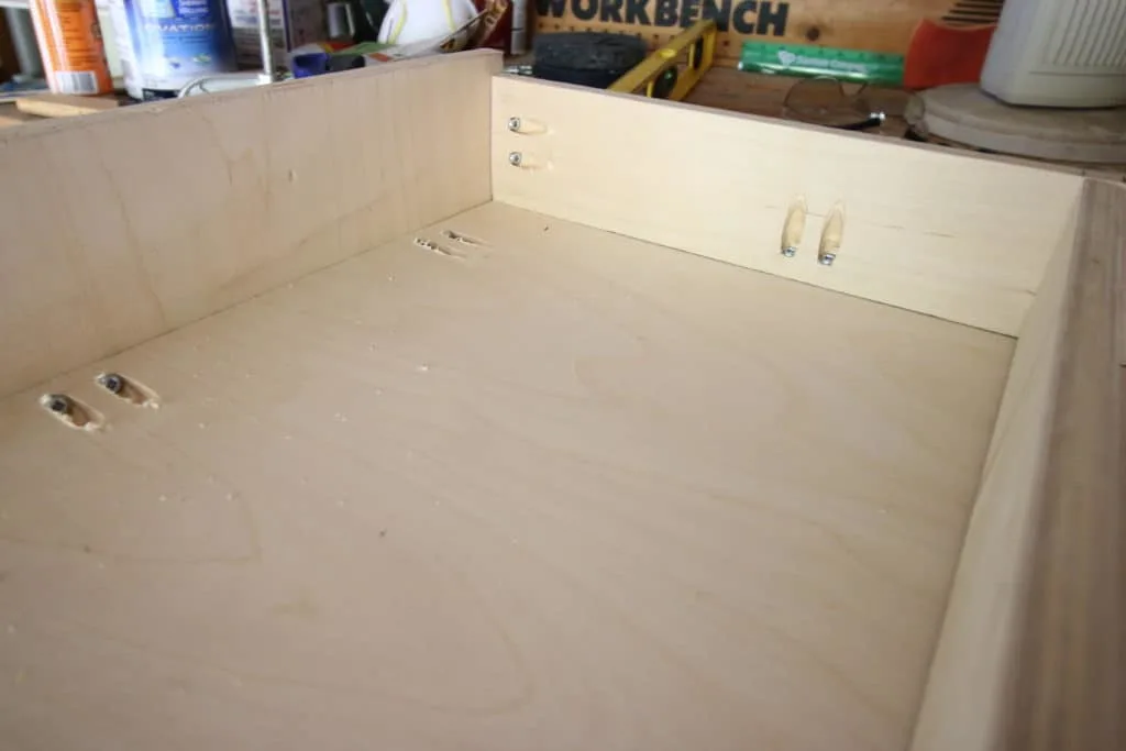 DIY Plywood Concrete Desk - Charleston Crafted