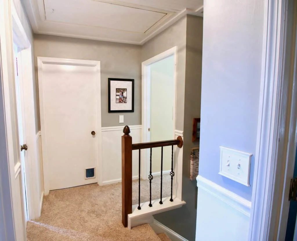 $100 Challenge: Hallway Makeover Final Reveal