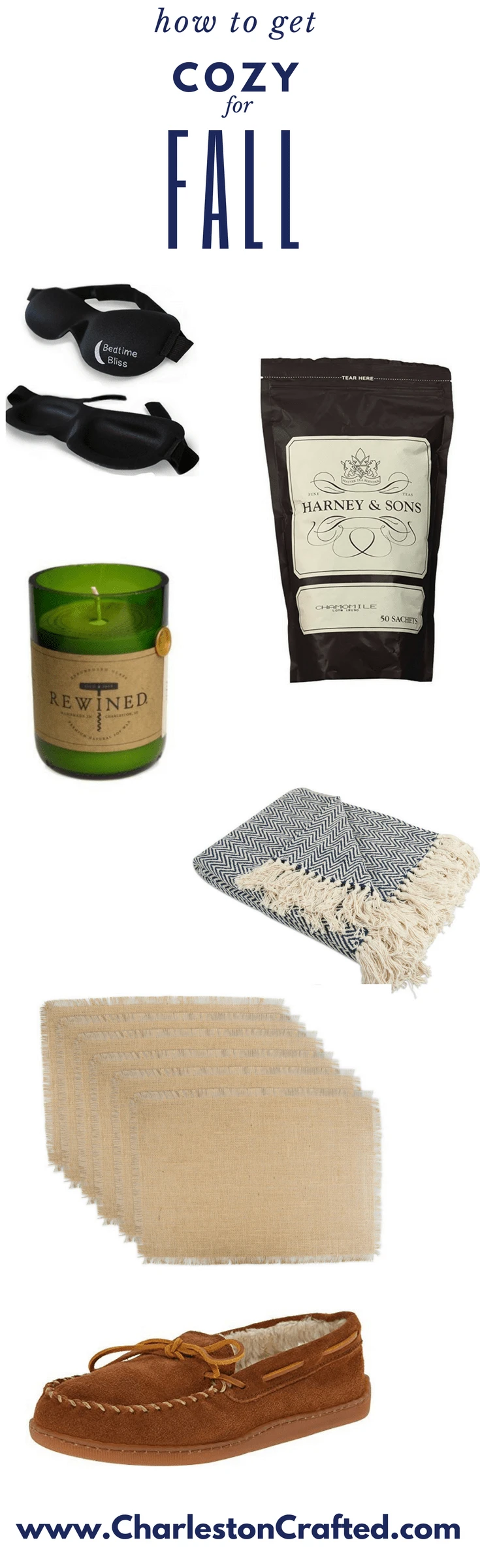 My Favorite Ways to get Cozy for Fall via Charleston Crafted